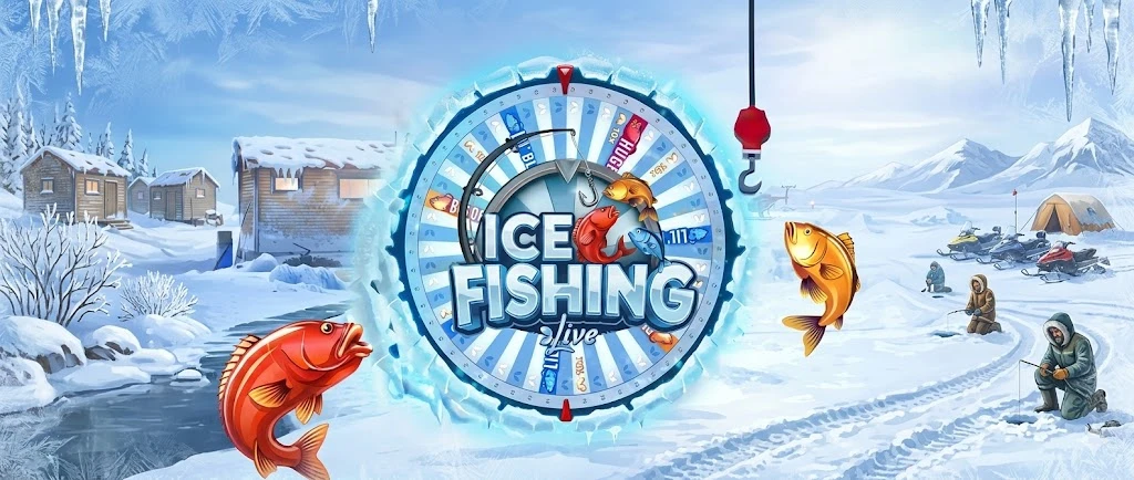 Ice Fishing Banner